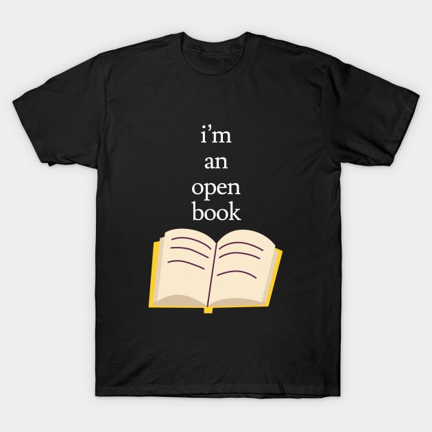 Open Book T-Shirt by Jaffe World